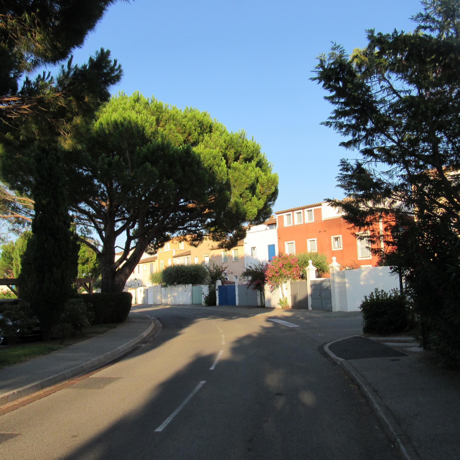 Allée d'entrée de Port Grimaud 2